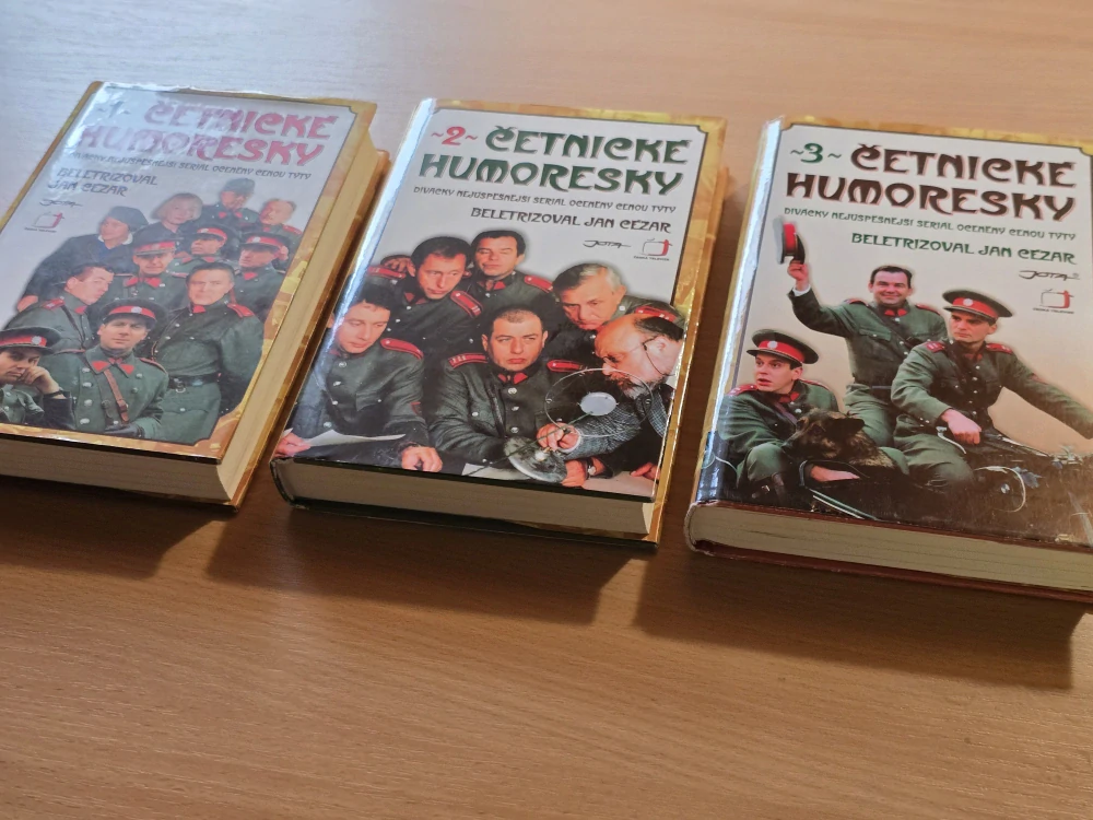 Četnické humoresky - 3 knihy