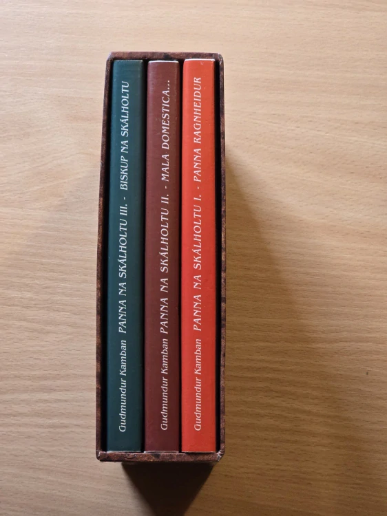Panna na Skálholtu - 3 knihy