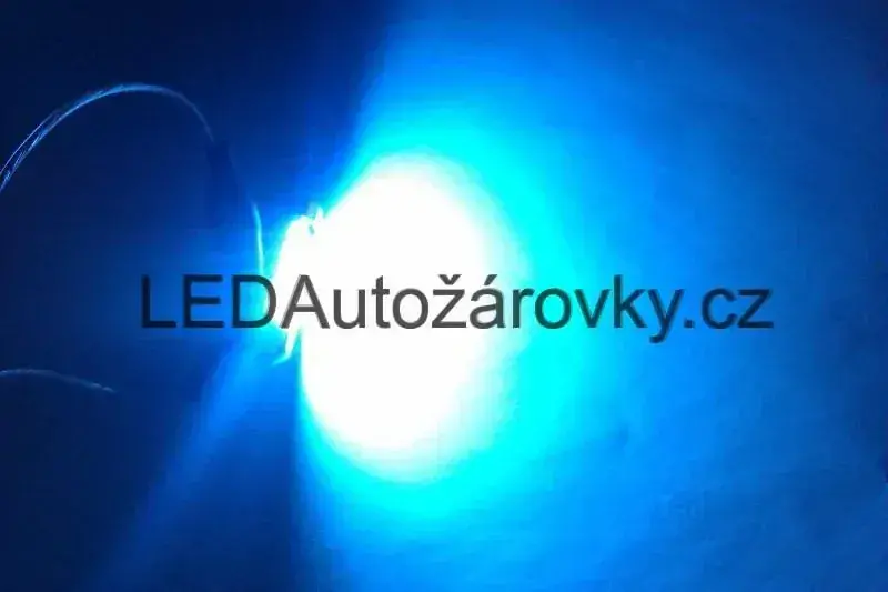 LED Autožárovky C5W - 8x SMD 2835 12V 2W modrá 31mm