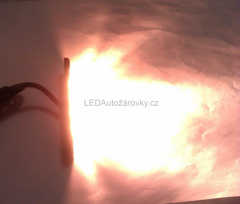 LED stroboskop maják - 4 LED 12V 24V 2W modrý