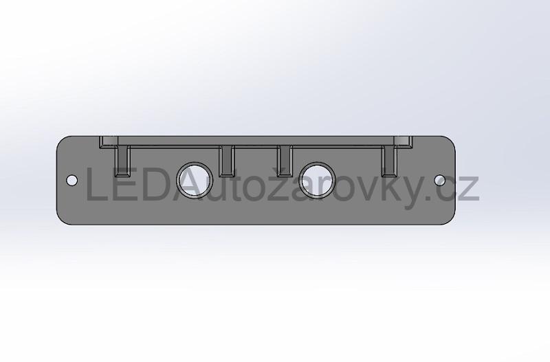 Držák stroboskopu - 6 LED CREE - 90st