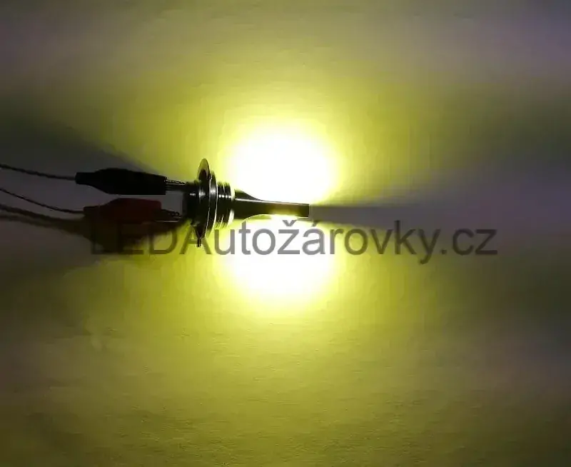 LED žárovky - GZ SMD 12V 24V 9W mlhovka žlutá
