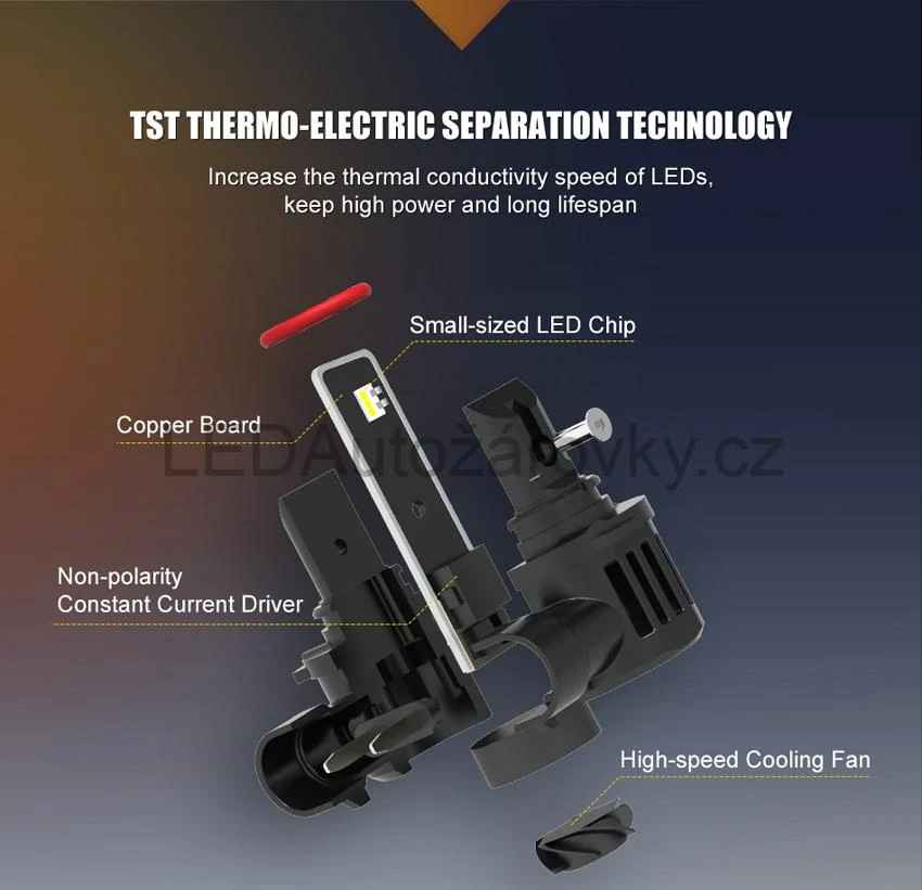 LED žárovky - V23 TST 12V 24V 22W