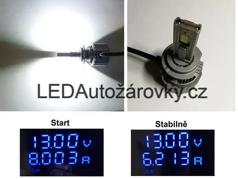 LED žárovky H8 H11 - F9 G-XP2 12V 24V 90W