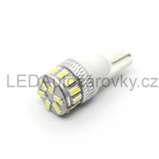 LED žárovky T10 W5W - 18x SMD 3014 12V 1.5W 50Lux