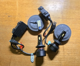 LED žárovky H7 - F3 G-XP 12V 24V 45W - bazar