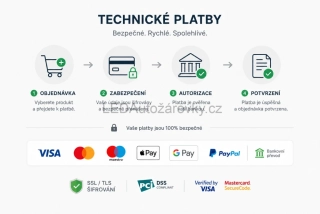 Splnění bankovních podmínek - 1 technická platba (10 Kč)