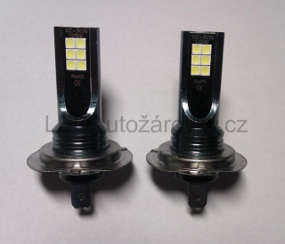 LED žárovky H7 - GZ SMD 12V 24V 9W mlhovka bílá
